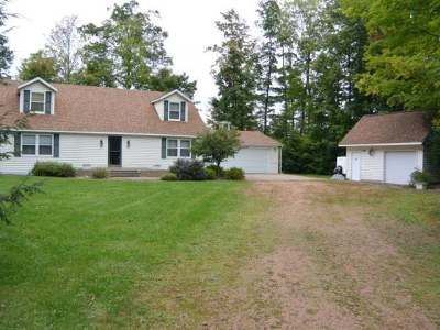 Woodruff WI Single Family Home Sold: $155,000