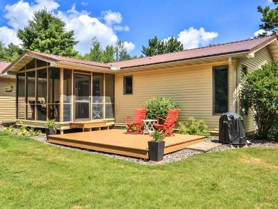 Minocqua WI Condo/Townhouse Sold: $143,700