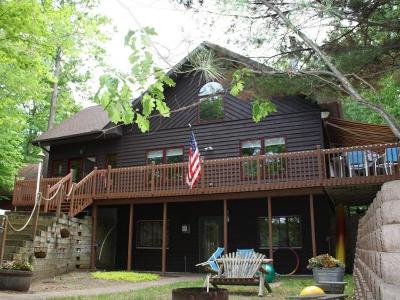 Minocqua WI Single Family Home For Sale: $595,000