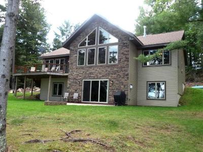 Minocqua WI Single Family Home For Sale: $599,900